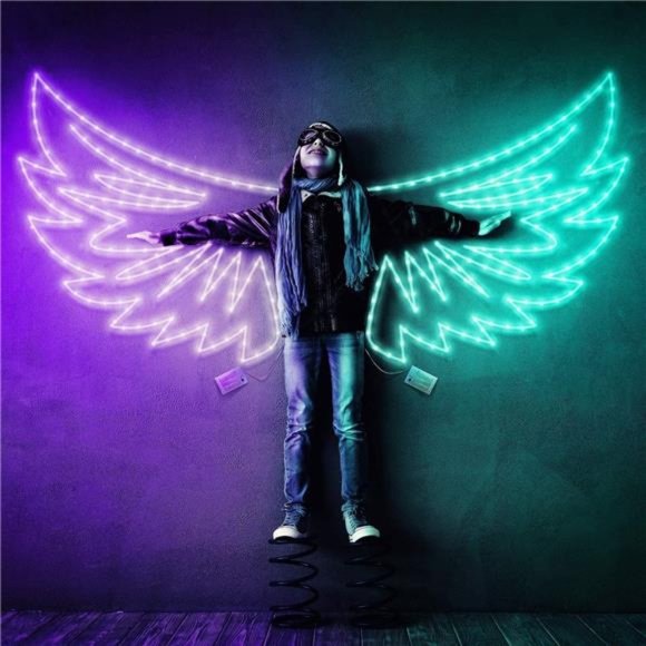 Battery Powered LED Strip Lights 13.2ft,RGB Color Changing Flexible Battery - Picture 6 of 7